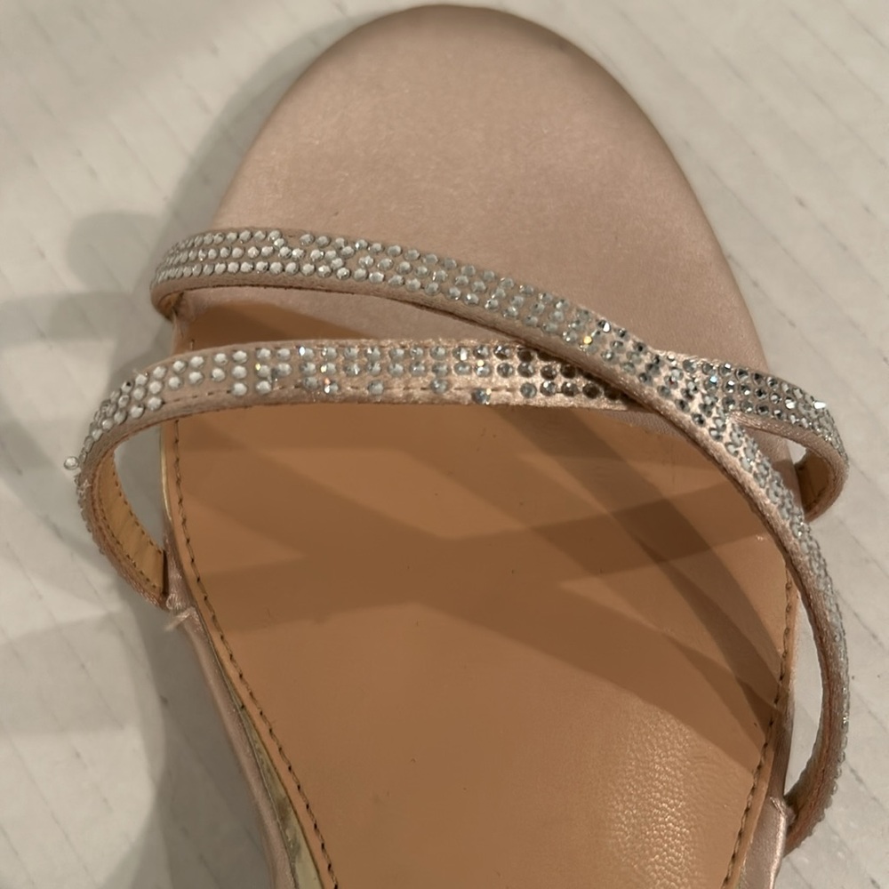 Jewel by Badgley Mischka Strappy Block Heel Sandals – Size 8 – NWOT - Picture 5 of 9